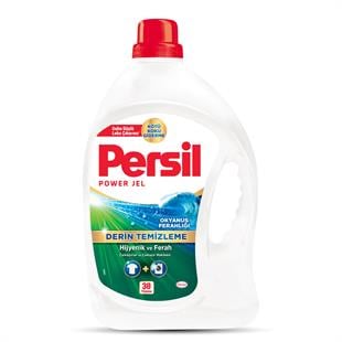Persil Jel Power Okyanus Ferahlığı 38 Yıkama 2470ml Derin Temizleme Beyazlar için Çamaşır Deterjanı