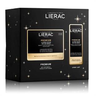 Lierac Premium Silky Cream Kırışıklık Karşıtı Krem 50 ml + Premium Eye Cream Yaşlanma Karşıtı Göz Kremi 15 ml