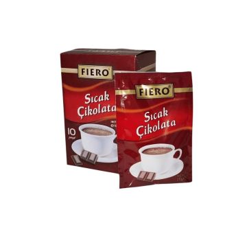 Fiero Sıcak Çikolata Tozu Glutensiz 25 Gr x 10 Adet