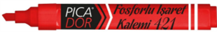 Picador Fosforlu İşaret Kalemi 421 Kırmızı