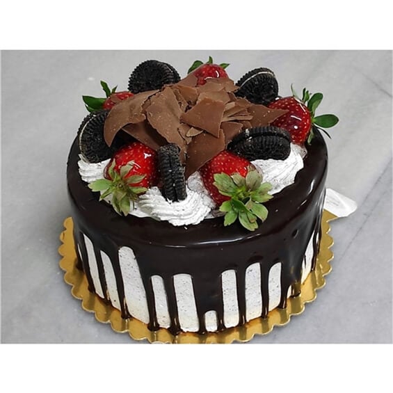 Rapata Yaş Pasta 4-6 Kişilik Çilek Rüyası