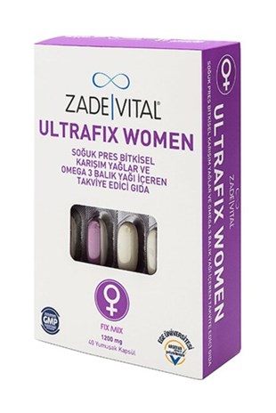 Zade Vital Ultrafix Women 40 Kapsül