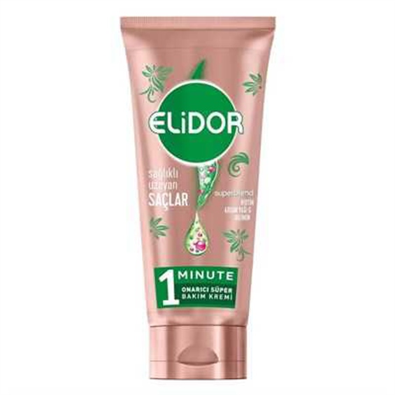 Elidor 1 Dk Süper Saç Kremi Sağlıklı Uzayan Saçlar 170 ml