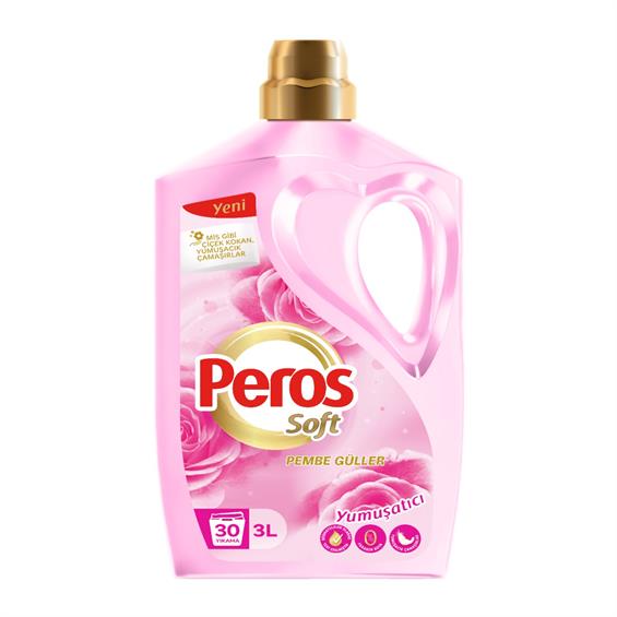 Peros Yumuşatıcı Pembe Güller 3 lt