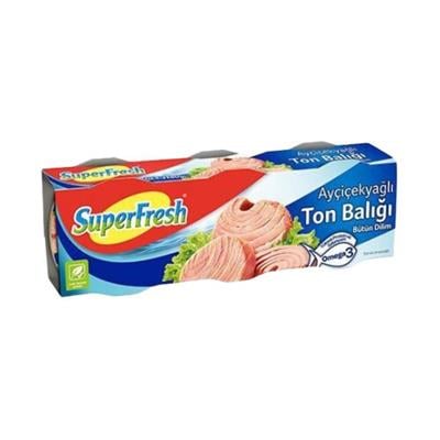 SÜPERFRESH TON BALIGI 75g *(3+1)BÜTÜN DILIMLI