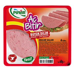 Pınar Aç Bitir Dana Macar Salamı 60 Gr