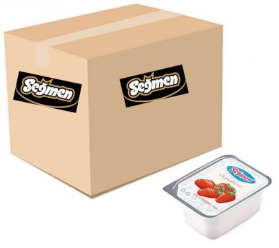 Seğmen Çilek Reçeli 15 Gr x 100 Adet