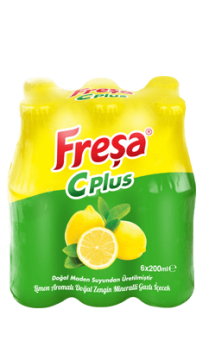 Freşa C Plus Meyveli Soda 6x200ml Limon