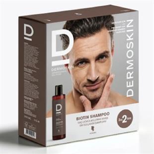 Dermoskin Biotin Şampuan Saç Dökülmesine Karşı Erkek 200 ml - 3 Al 2 Öde