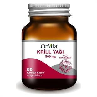 Onvita Krill Yağı 500 mg 60 Kapsül