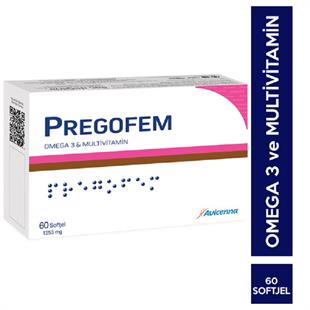 Avicenna Pregofem 1700 mg 60 Softgel