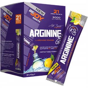BigJoy Sports Arginine Go Limonlu 21 Adet