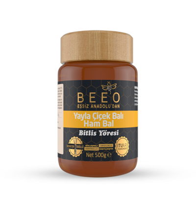 BEEO 500g YAYLA ÇIÇEK BALI BITLIS YÖRESI