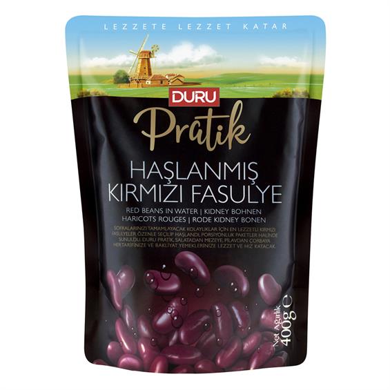 Duru Pratik Haşlanmış Kırmızı Fasulye 400 Gr