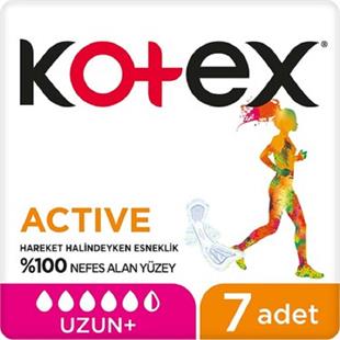 Kotex Activ Plus Uzun Ped 7'li