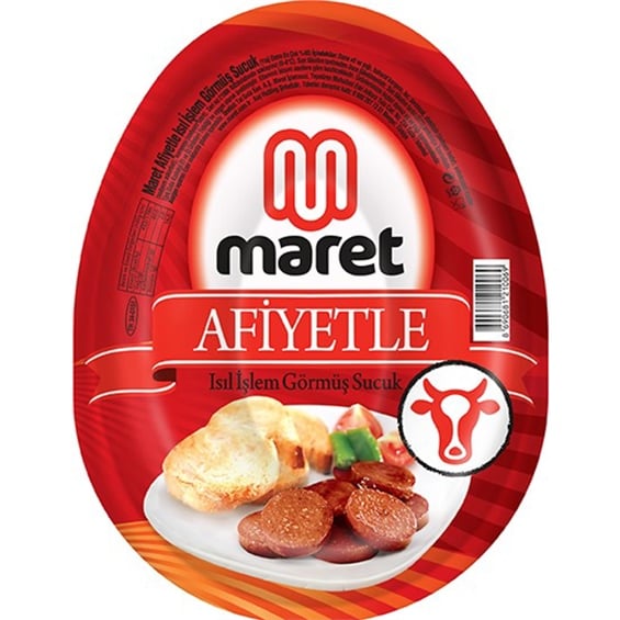 MARET AFİYETLE DANA SUCUK 200 GR