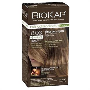 Biokap 8.03 Nutricolor Delicato Rapid Doğal Açık Sarı 135 ml