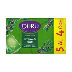 Duru Sabun 4*150 gr Natural Zeytinyağı Özlü 5 al 4 öde