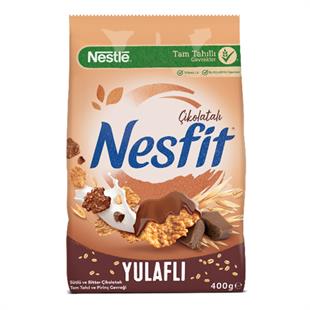 Nestle Nesfit Gevrek Sütlü ve Bitter Çikolatalı Tam Tahıl ve Pirinç Gevreği 400g
