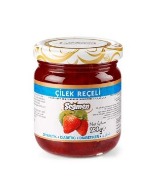 Seğmen Diyabetik Çilek Reçeli 230 Gr