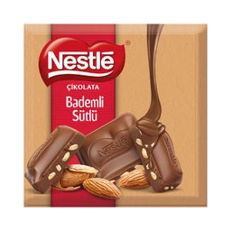 Nestle Bademli Sütlü Çikolata 60 G 