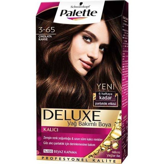 Palette Deluxe 3-65 Çikolata Kahve Saç Boyası