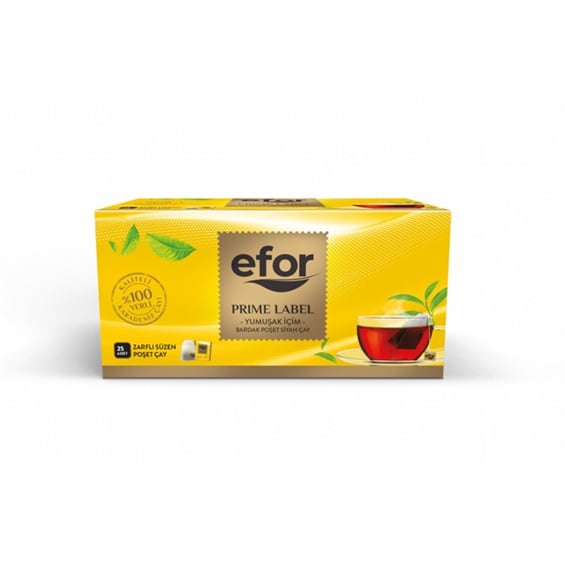 Efor Prime Label Bardak Poşet Çay 25'li 50 gr