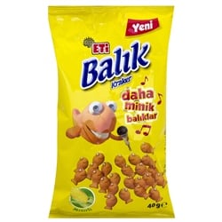 Eti Balık Kraker Mısırlı 40 gr Mini
