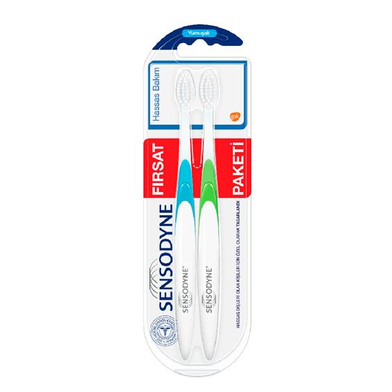 Sensodyne Diş Fırçası Hassas Temizlik 1+1