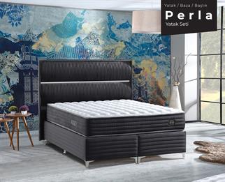 Mr. Sleep Perla 150x200 Yatak Baza Başlık Set