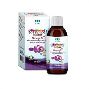 Resverol Omega 3 Resveratrol ve Quercetin 150 ml