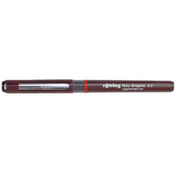 Rotring Çizim Kalemi Grafik Tikky 0.3 1904753