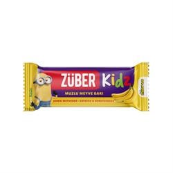 Züber Çikolata Kidz Muzlu Meyve Barı 25 Gr