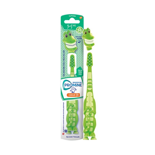Sensodyne Promine Çocuk 3-5 Yaş Sevimli Timsah Diş Fırçası