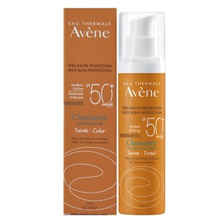 Avene Eau Thermale Cleanance Solaire Tinted SPF50+ 50 ml