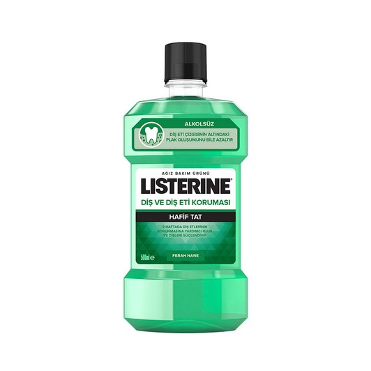 Listerine Diş Eti Bakımı Hafif Tat 500 ml