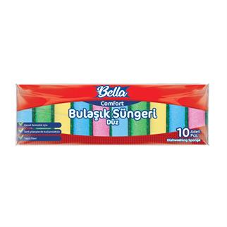 BANAT COMFORT 10LU BUL DÜZ SÜNGER/RENKLİ
