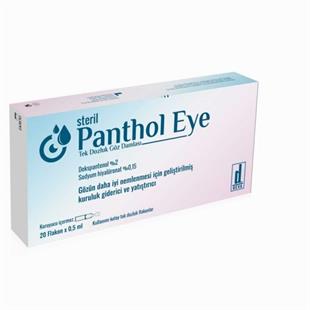 Panthol Eye Tek Dozluk Göz Damlası 0,5 ml x 20 Flakon