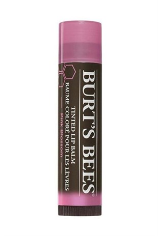 Burt S Bees Tinted Lip Balm Pink Blossom 4,25 Gr %100 Doğal Ve Renki Dudak Bakımı – Açık Pembe