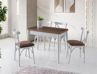 Karataş DO-1282 Dolunay Masa Barok/Beyaz