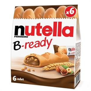 Nutella B-Ready Çikolata Dolgulu Bisküvi 132g