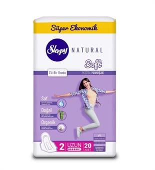 Sleepy Natural Soft İnce Ped Uzun 20'li
