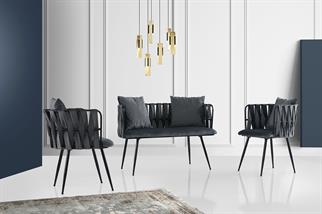 Karataş CC-2263 Çınar Çay Seti BF-14/Siyah Ayak