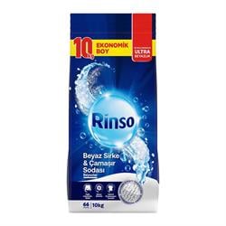 Rinso Toz Çamaşır Deterjanı Beyaz Sirke ve Çamaşır Sodası 10 Kg