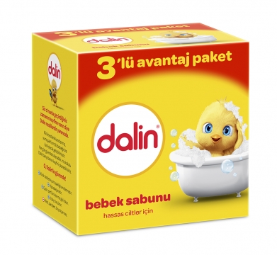DALİN SABUN KLASİK 3X100 GR.