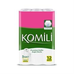 Komili Havlu 3 Katlı 12li