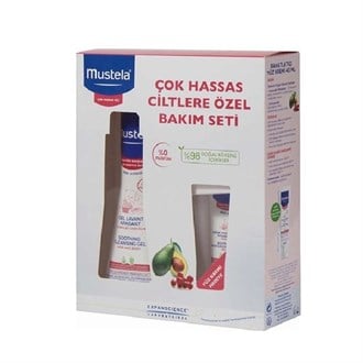 Mustela Çok Hassas Ciltlere Özel Bakım Seti (Yüz Kremi Hediye)