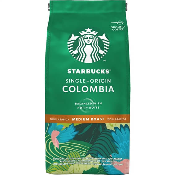 Starbucks Single Origin Colombia Öğütülmüş Filtre Kahve 200 gr