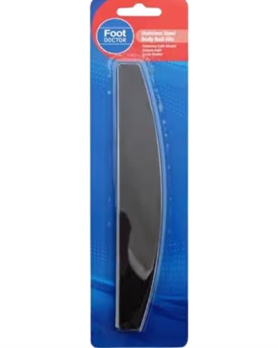 Foot Doctor Paslanmaz Çelik Gövdeli Zımpara Kaplı Tırnak Törpüsü