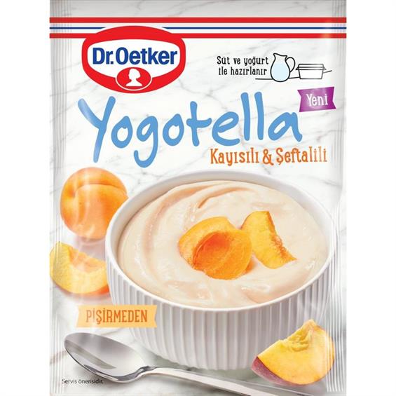 Dr.Oetker Yogotella Kayısı ve Şeftalili 77 gr